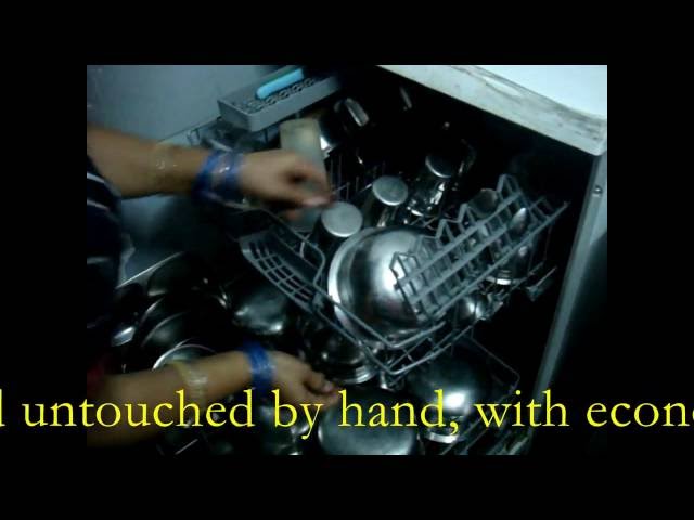 Bosch Dishwasher l Intensive Cycle with Vario Speed | Quick Demo (demo # 2)