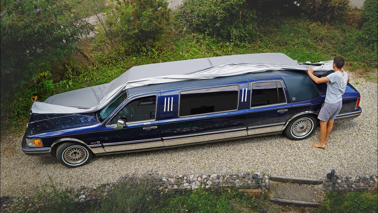 Мне удалось добраться домой на этом длинном лимузине Lincoln: реставрация начинается