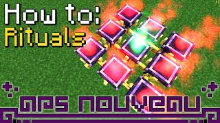 How to: Ars Nouveau | All Rituals (Minecraft 1.19.2)