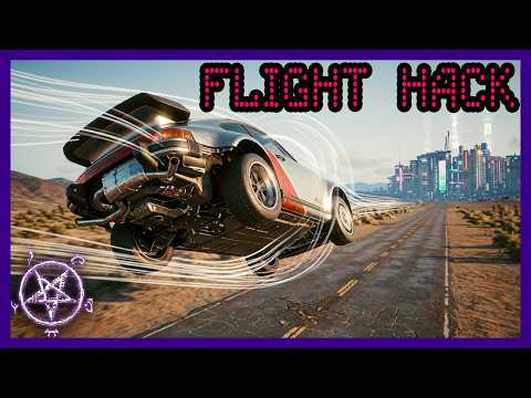 Flying Car HACK / MOD with Cheat Engine // Cyberpunk 2077