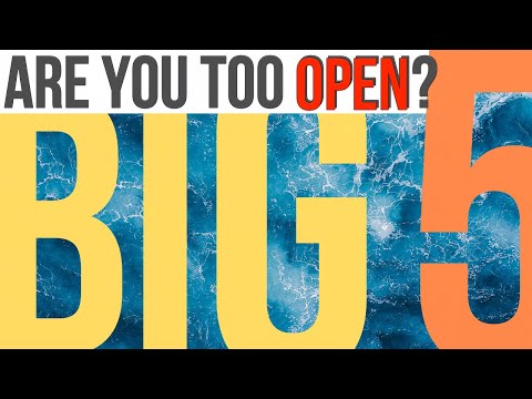 High Openness Personality 🚀 Big5 Personality / Big Five Lecture [4 of 10]