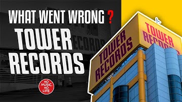 Wat ging er mis met Tower Records? | Een bedrijf dat in het verleden is blijven hangen.