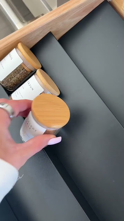 Get More Organized With This Simple DIY Spice Drawer Hack – Garden Betty