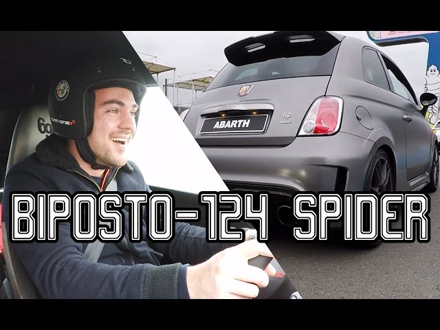 Duel : Camion vs Abarth 695 Biposto sur circuit ! 