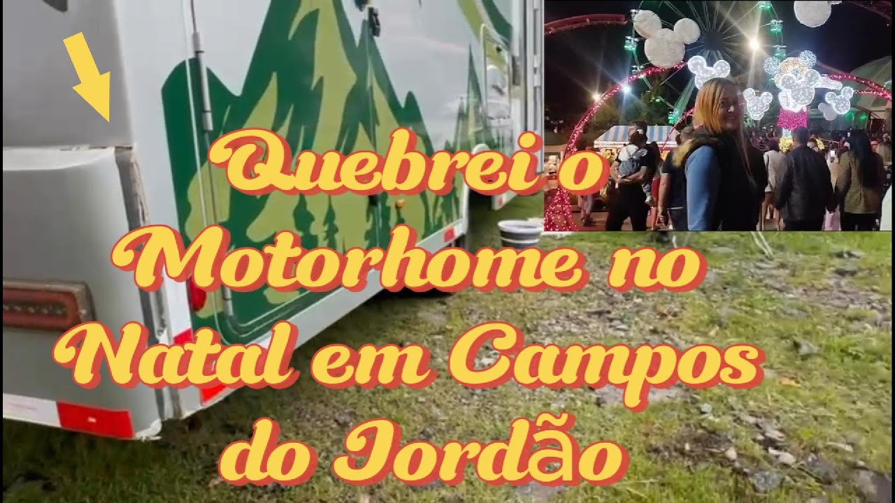 Bati o motorhome logo no Natal
