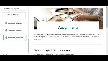 MGT-130: Project Management - Module 15 Overview