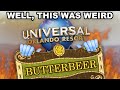 The oddity of universal orlandos butterbeer event