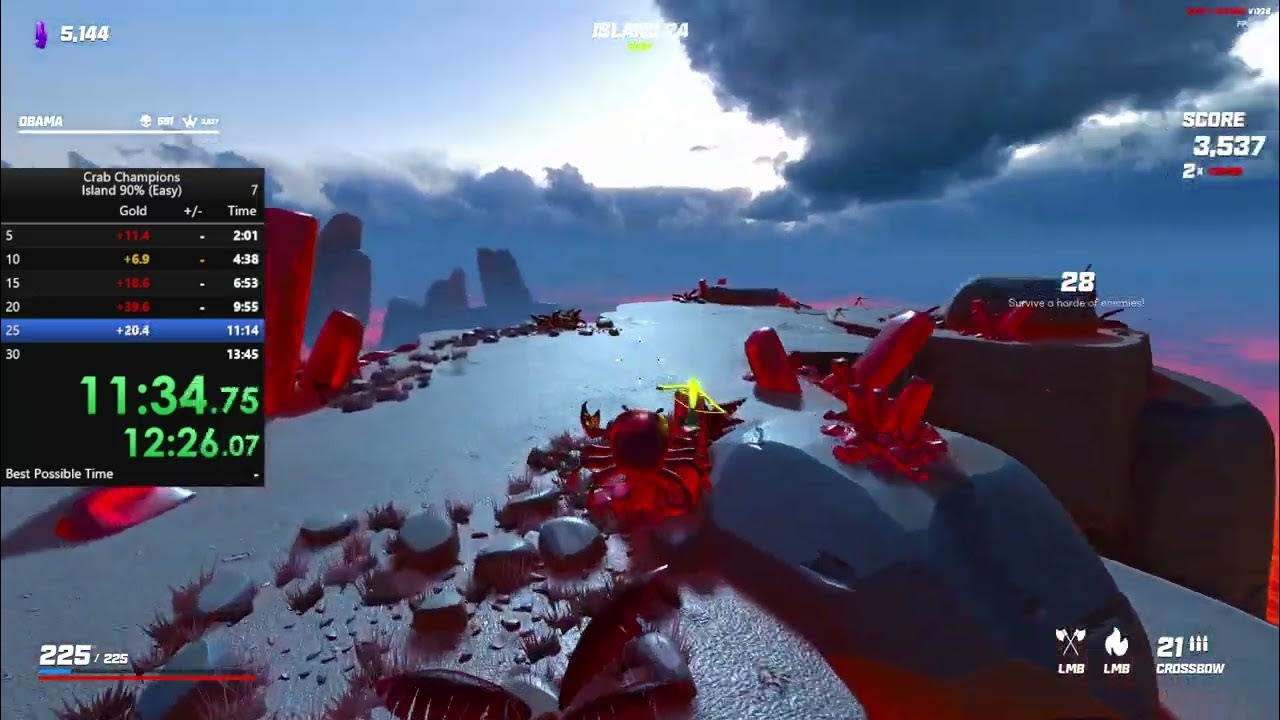 Crab Champions Island 90 Easy 4626 YouTube