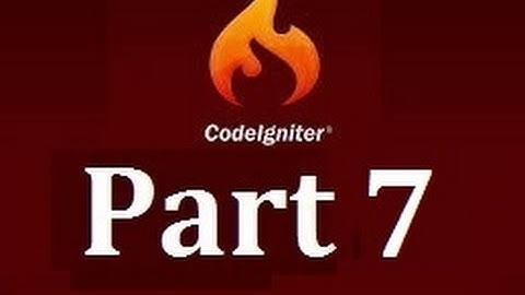 CodeIgniter Essential Training - setting up pagination - Part 7