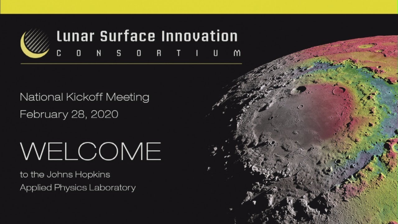 Lunar Surface Innovation Consortium - Opening Remarks - YouTube