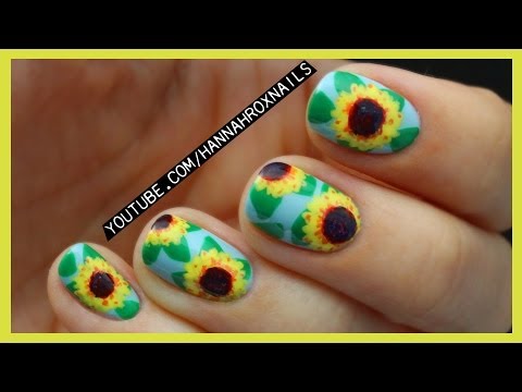 Nail art : r/sunflowers