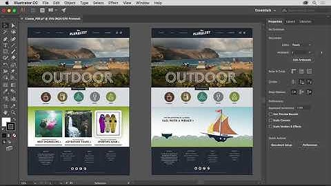 Illustrator Sharing Basics | Adobe Illustrator CC tutorials | Save as PDF