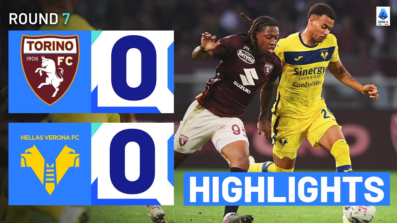 Torino-Verona 0-0 | The sides split the points in Turin: Highlights | Serie A 2023/24