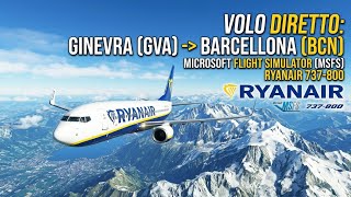 LSGG Geneva to LEBL Josep Tarradellas/El Prat B737-800