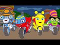 Halloween with Ricky! 🎨 Ricky Zoom ⚡ Coloring for Kids | Ultimate Rescue Motorbikes for Kids