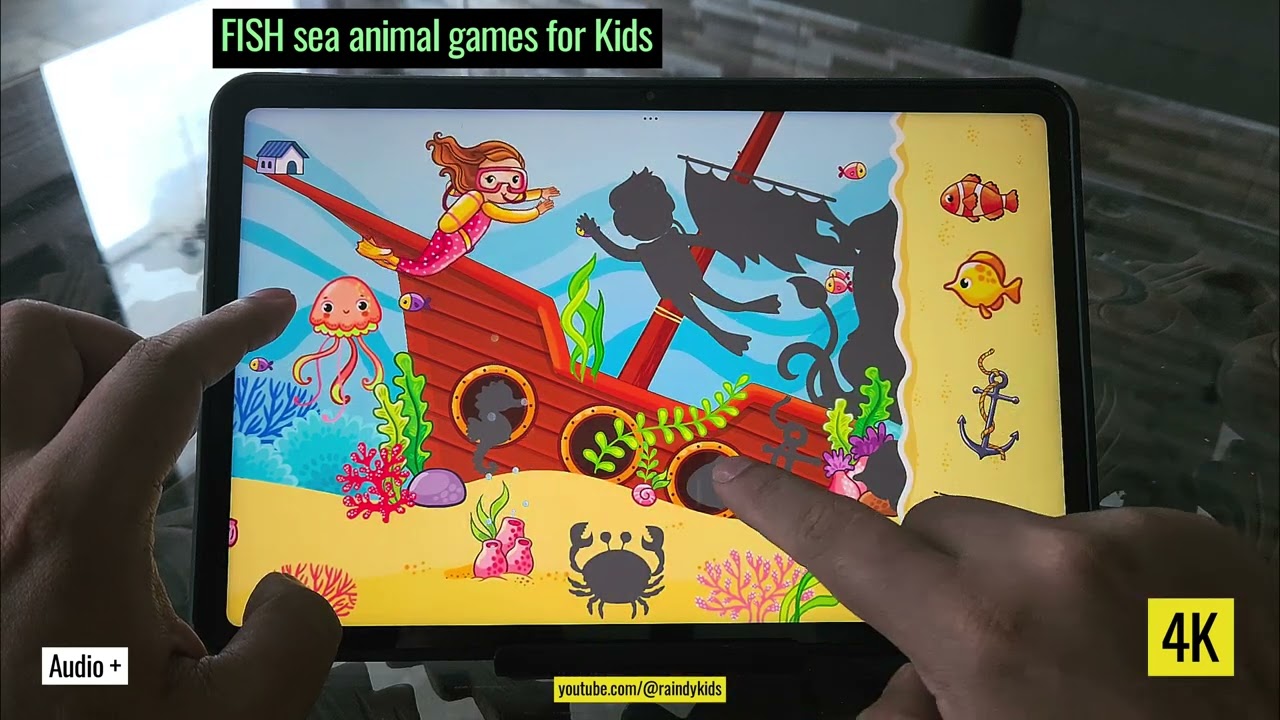 Fish sea animal Games for Kids | Android Game for Kids | Gameplay