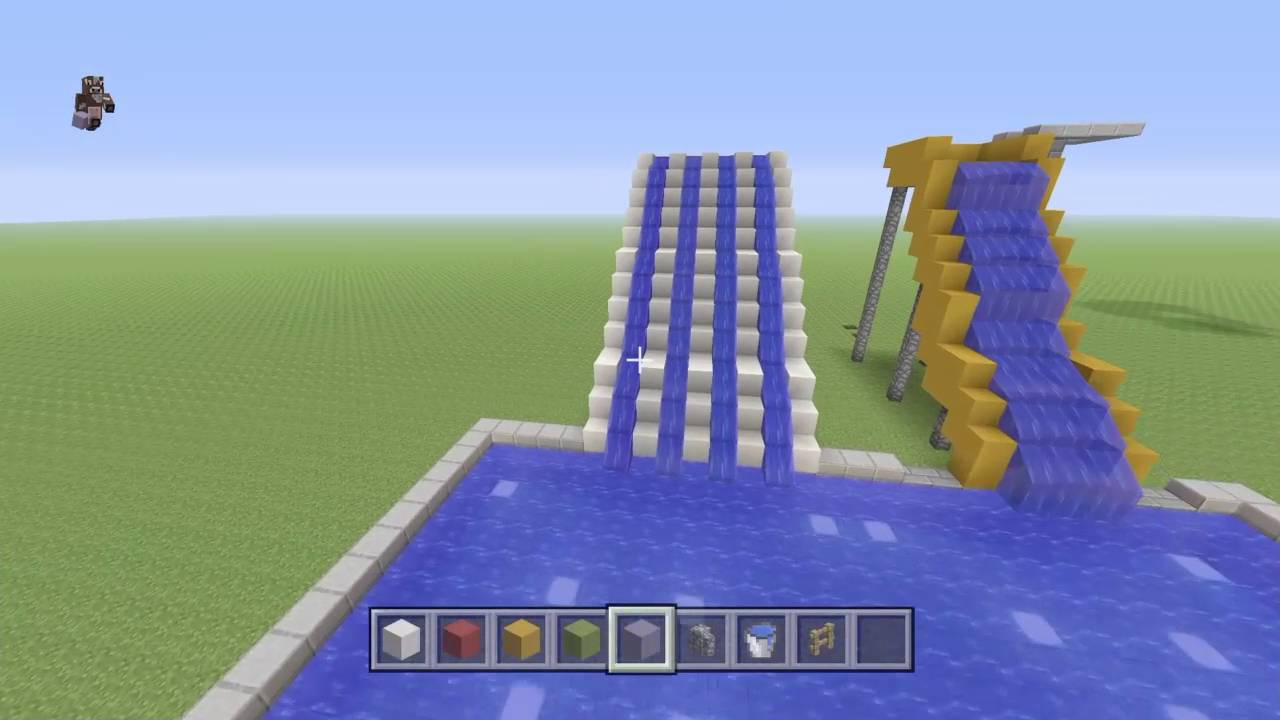 Minecraft construction d'un parc aquatique #5 - YouTube
