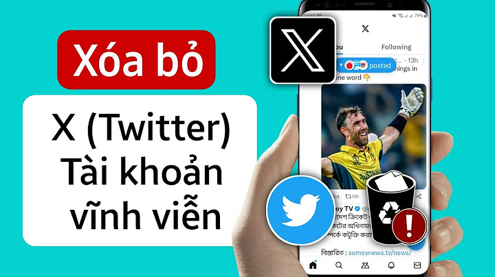 Hướng dẫn cách xoá tài khoản twitter