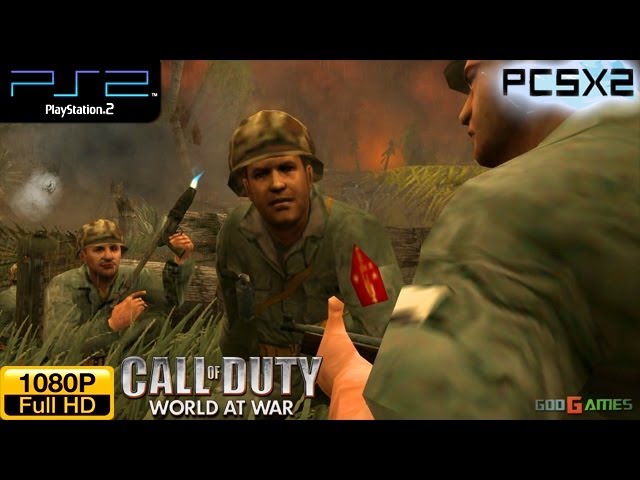  Call of Duty: World at War - PS2 : Video Games