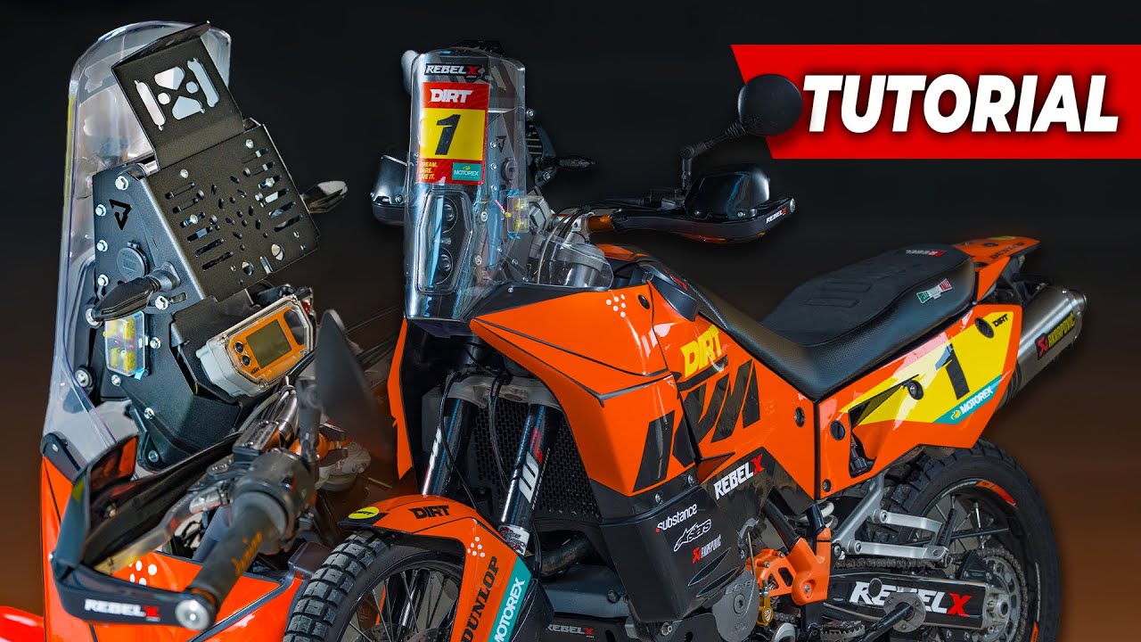 Учебное пособие по новому комплекту KTM 990 Rally