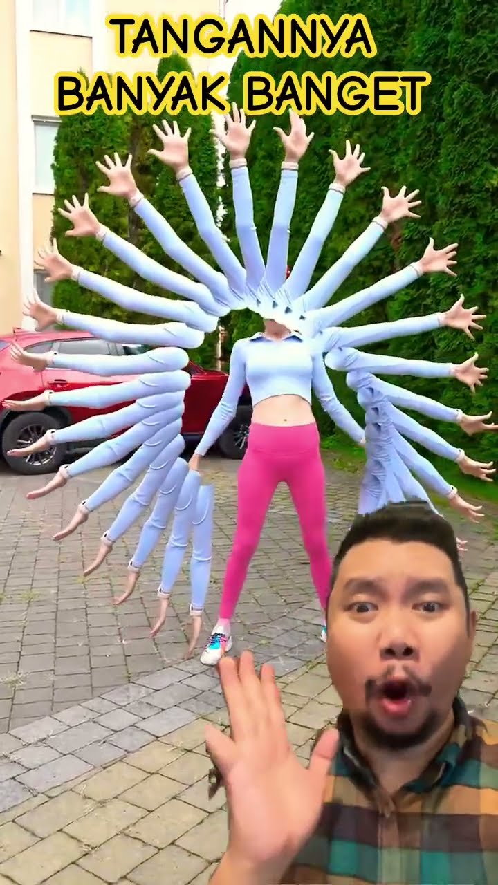 TANGANNYA BANYAK BANGET YA!!!??#shortsfeed #shorts #funny