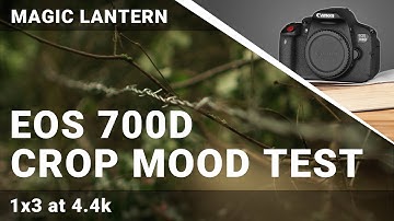 Recording at 4k with Canon 700D - Bilal