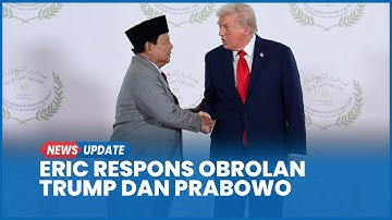 Eric Trump Respons Obrolan Ayahnya dan Prabowo Bocor Singgung Proyek di Indonesia