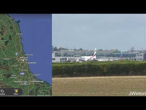 馃敶LIVE Crosswind Planespotting at Newcastle International Airport |31st of August 2025