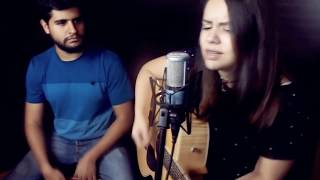 Video thumbnail of "Besándote - Piso 21 ( LinaMa Cover)"