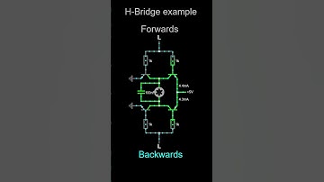 Transistor H-Bridge Example Circuit