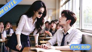 高冷校霸多年不近女色，卻對這個戴墨鏡的轉學生一見鍾情！  ||  #chinesedrama  #大陸劇  #范冰冰 #同桌 screenshot 2