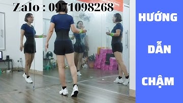 #runningman #shuffledance  Cách Làm Bước Vắt Chéo Tiến Lùi - Nhạc  Chậm Nguyệt Hoa Nữ