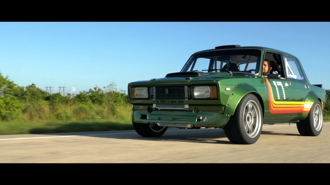 Lada 2107 2jz swap Drift missile - YouTube