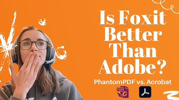 Foxit PhantomPDF vs Adobe Acrobat - Method Technologies