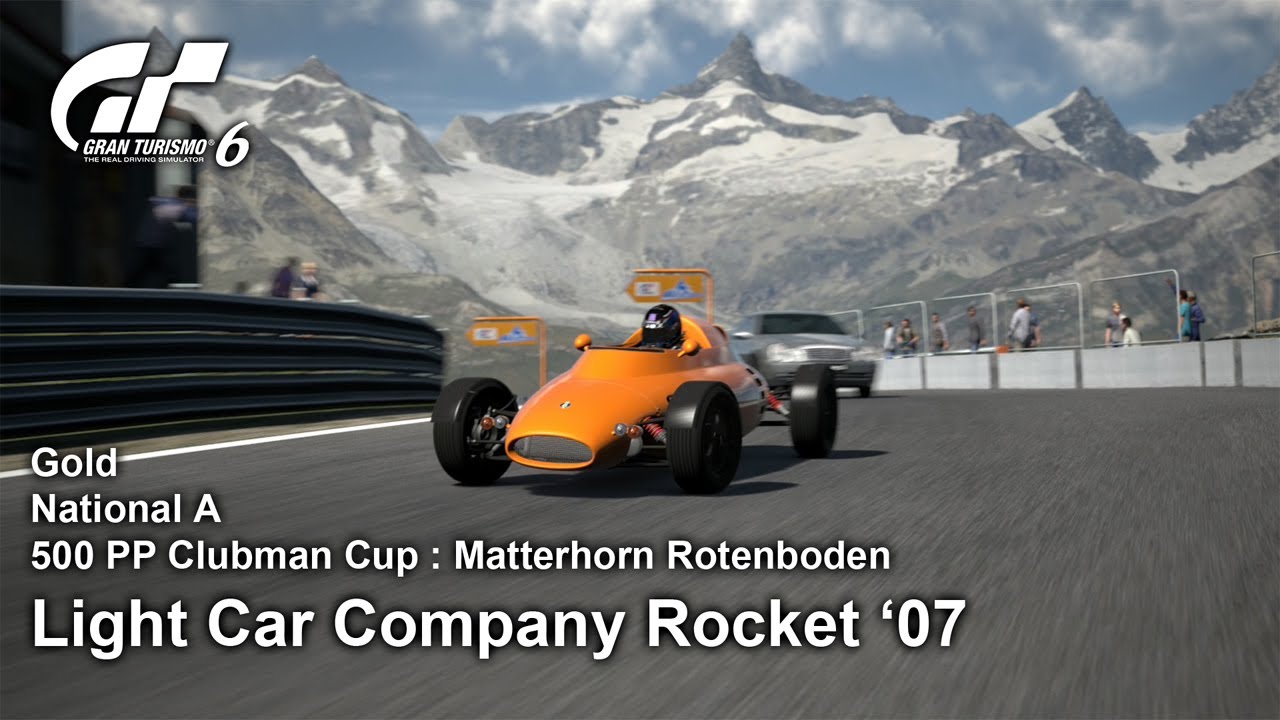 Light Car Company Rocket '07 500 PP Clubman Cup Matterhorn Rotenbod