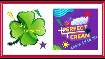 Perfect cream game walkthrough Level 15 to 30 app#top#Freegames. cool updates extra cream.