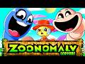 HUNGRY SNAKE Vs BIG WORM WAR Cartoon Animation Zoonomaly Theme Song COVER 