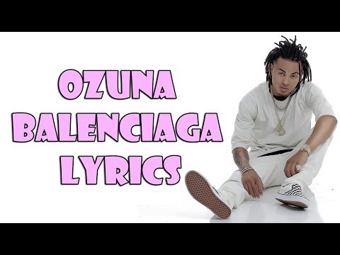 balenciaga lyrics spanish