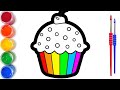 Bolalar uchun Kek rasm chizish/Drawing Cake for children/Рисование Кекс для детей