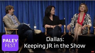 Dallas - Cynthia Cidre and Michael Robin On Keeping JR in the Show After Larry Hagman Passed Away