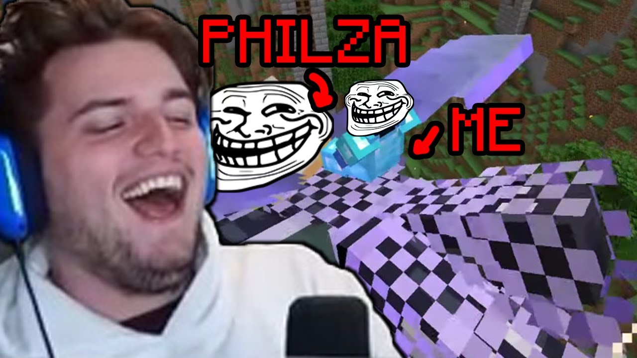 Sneegsnag and Philza TROLL on the Origins SMP