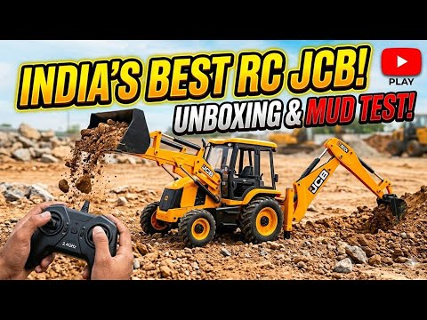 Remote Control Jcb unboxing 