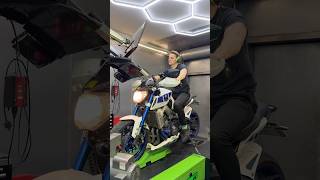 Yamaha MT09 Akrapovic exhaust full ECU mapping on the dyno sounds awesome fixed service