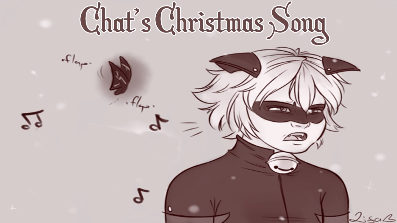 [Miraculous Ladybug Comic Dub] Chat's Christmas Song - YouTube