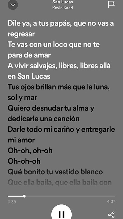 San Lucas-Kevin Kaarl #musica #spotify #shorts