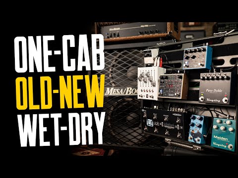 Wet-Dry Guitar Tones In A Single Cab? [Warning - May Contain ’80/90s Power Amps & EVs]