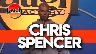 Chris Spencer Staring Kids Laugh Factory