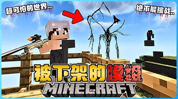 Minecraft 被下架的模组有多恐怖？整个世界都变奇怪！我的心脏受不了！胆小慎入！太可怕了！( The Broken Script )