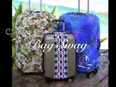 BAG SWAG™ Luggage Covers & Luggage Straps - YouTube