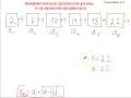 1 Арифметикалық прогрессия ұғымы  n ші мүшесінің формуласы Айырымы